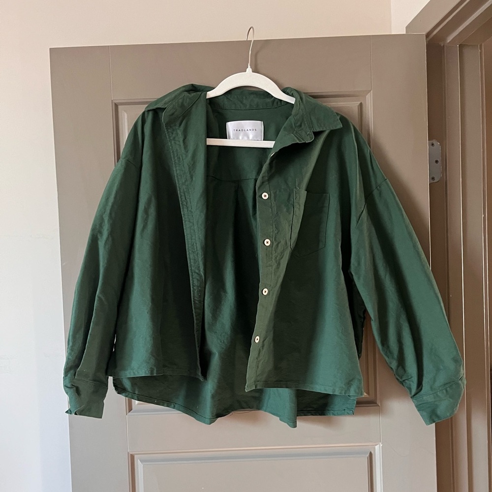 Tradlands Boxy Button Up